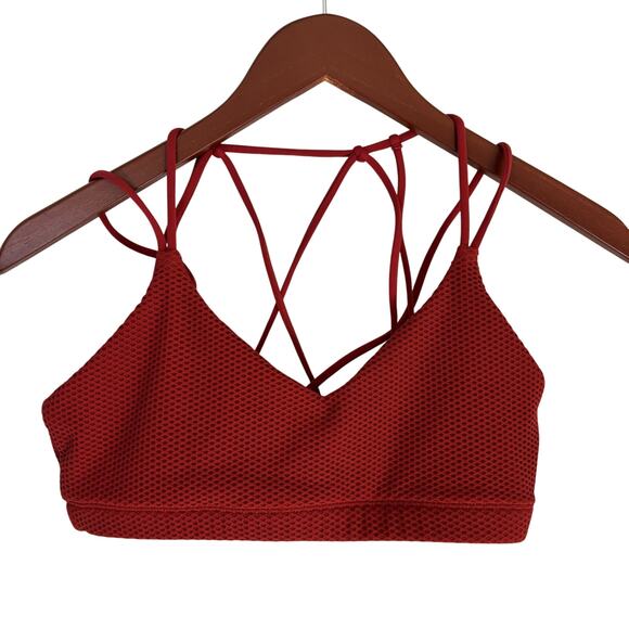 Lorna Jane Active Other - Lorna Jane Women’s XXS Red Strappy Sports Bra